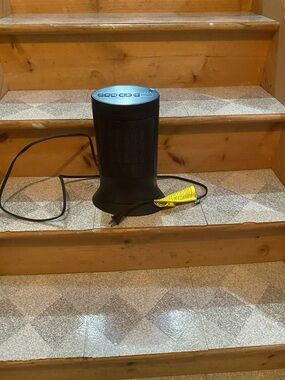 Black Portable Bluetooth Speaker with Easy Top Controls